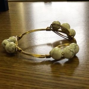 bourbon & boweties inspired wire wrapped bracelet